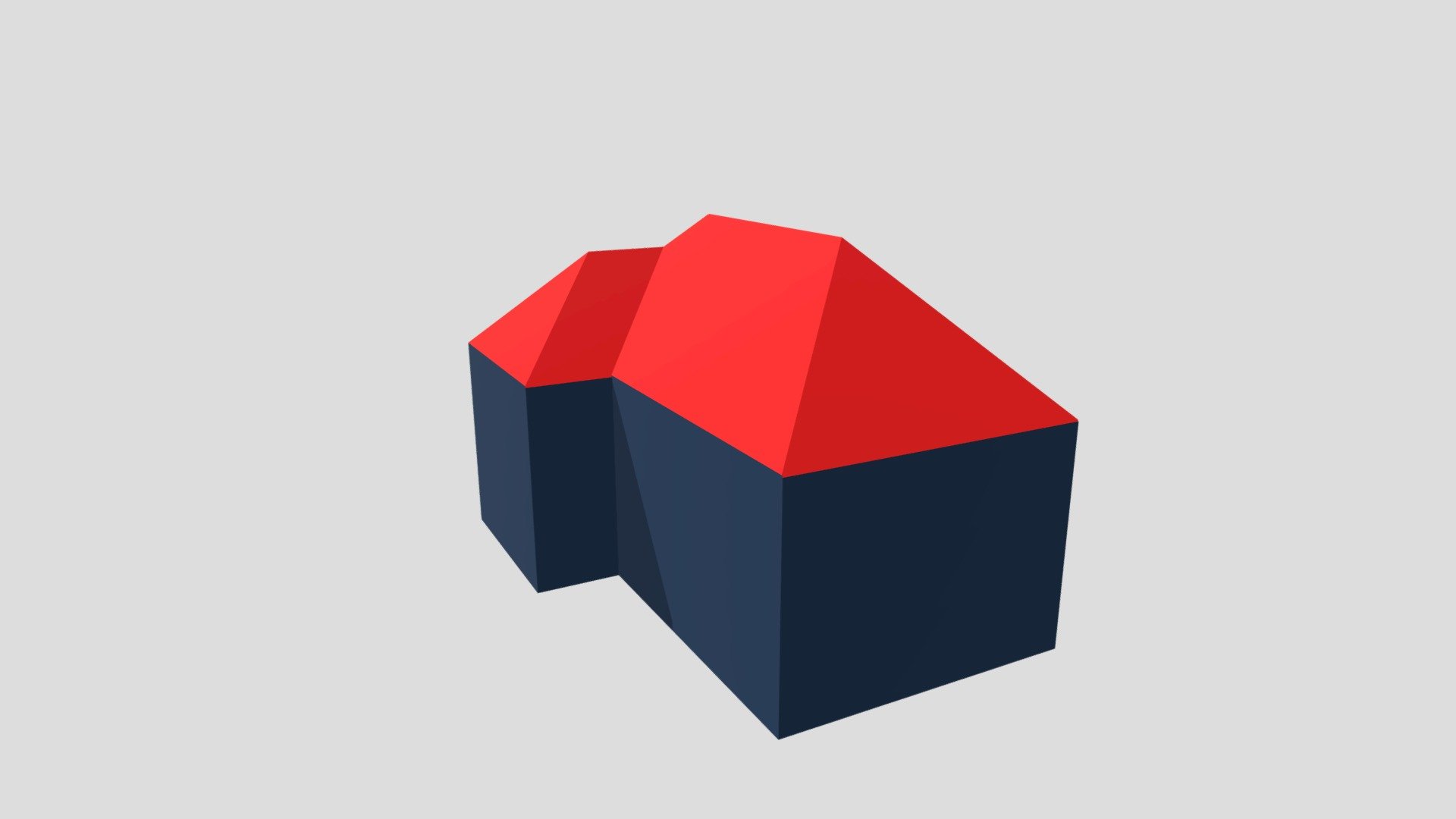 Roof shape: Cross hipped