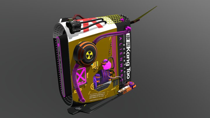 Cyberpunk 2077 Case 3D Model