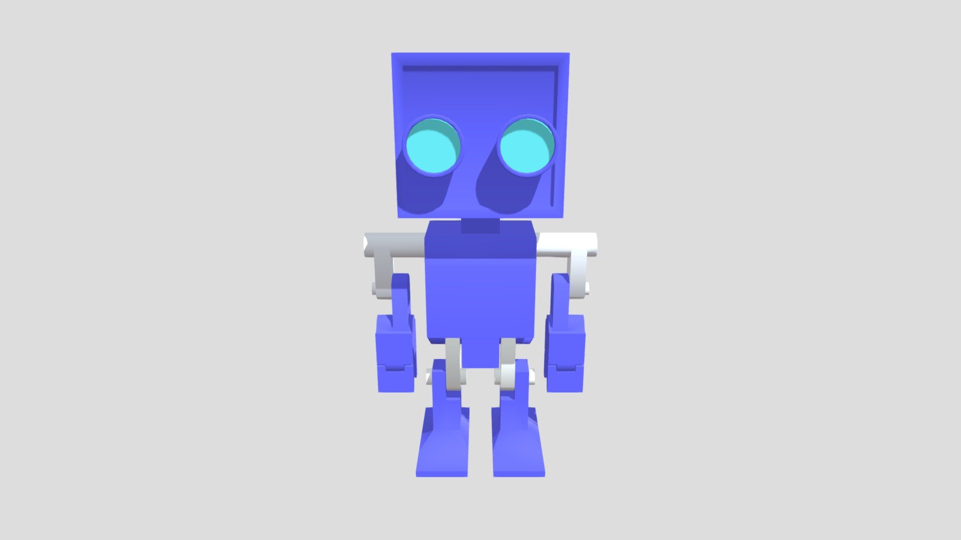 Little Toy Robot - 3D model by zileris [a7be60a] - Sketchfab