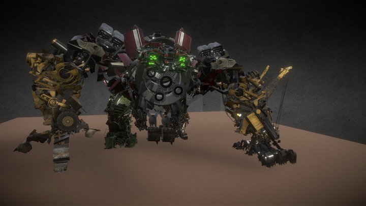 DEVASTADOR TRANSFORMERS 2 3D Model