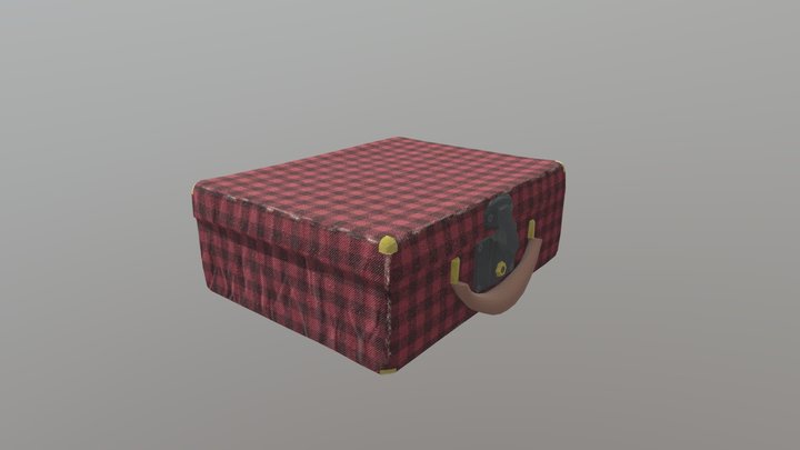 Suitcase 3D Model