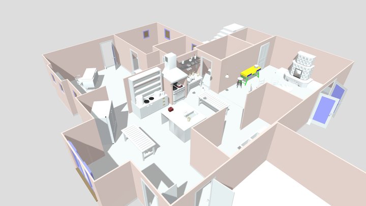 Farm V7 3D Model