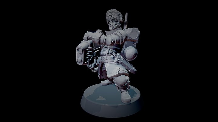 Vostroyan Firstborn 3D Model