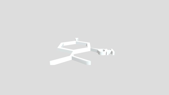 Menthol Molecule 3D Model