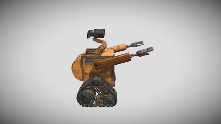 Robot WALLE 3D Model