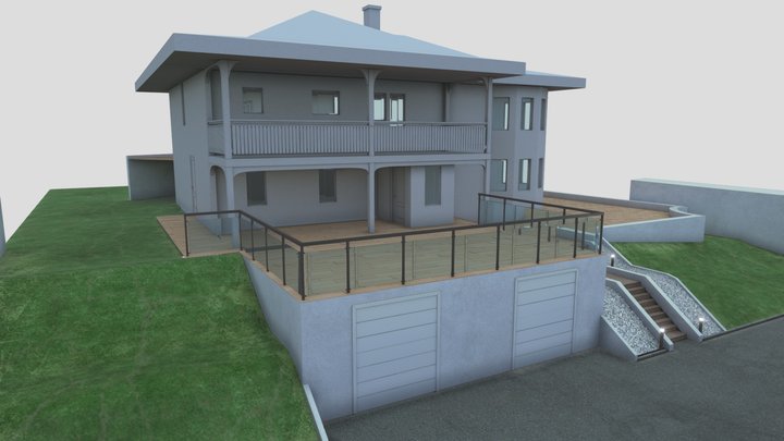 House-2 3D Model