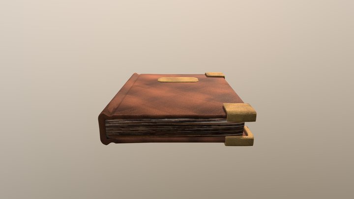 Book 3D Model