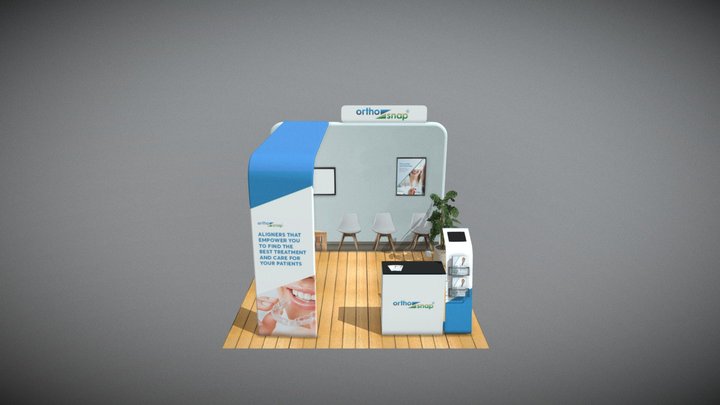 Orthosnap Booth 01 3D Model