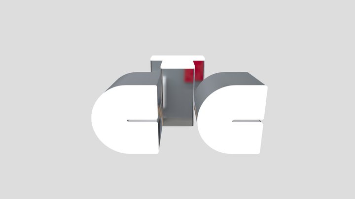 Логотип СТС (2005-2012) 3D Model
