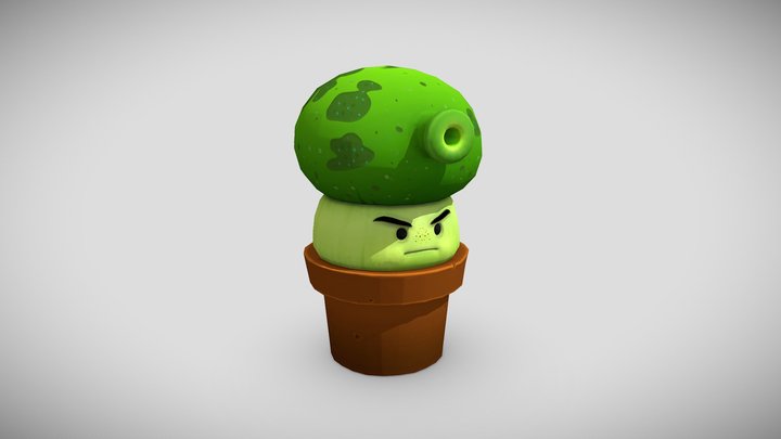Goop-Shroom - PVZ Garden Warfare 2 – Modelo 3D gratuito STL