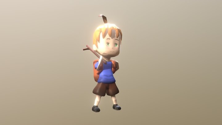 Kid 3D Model