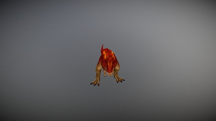 terry_dinosaur_king (1) 3D Model