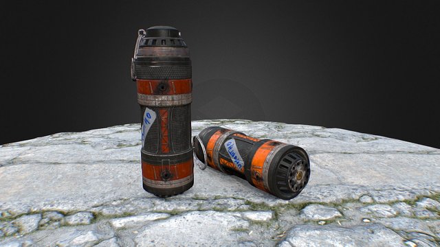 Grenade 3D Model