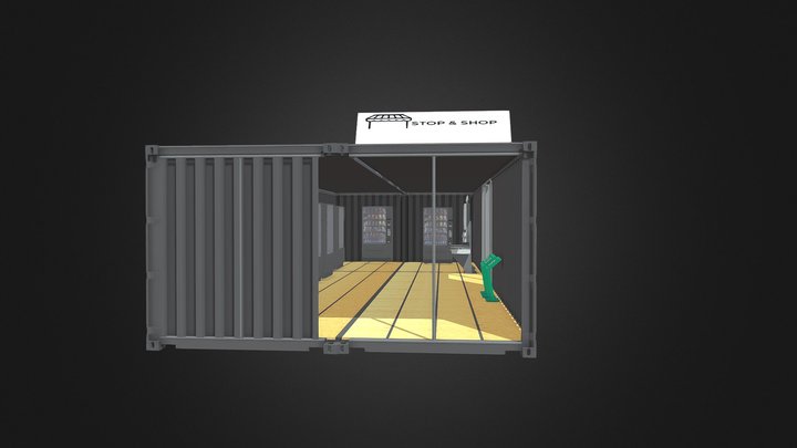 Container by Avădănii Mihai 3D Model