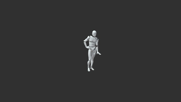 Stands_leaning_on_the_table 3D Model