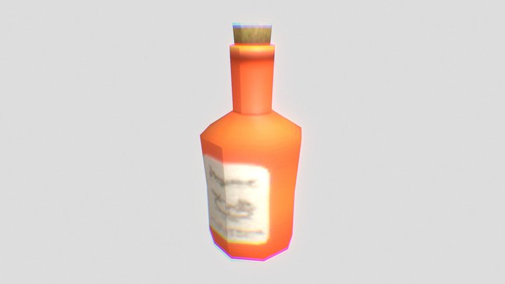 Potion bottle from miitopia 3D Model