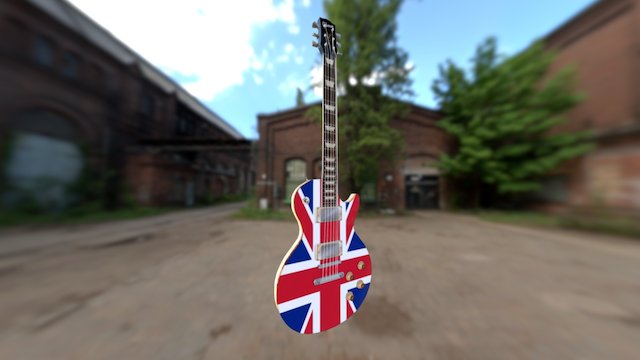 Gibson Guitar 3D Model