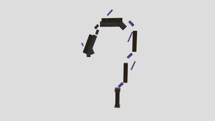 Shattered syth 3D Model