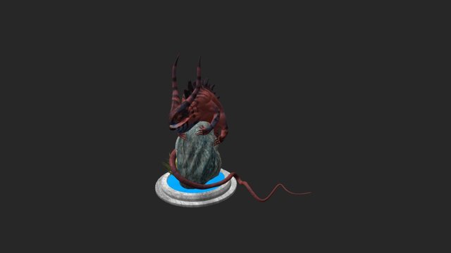 River Dragon 3D Model