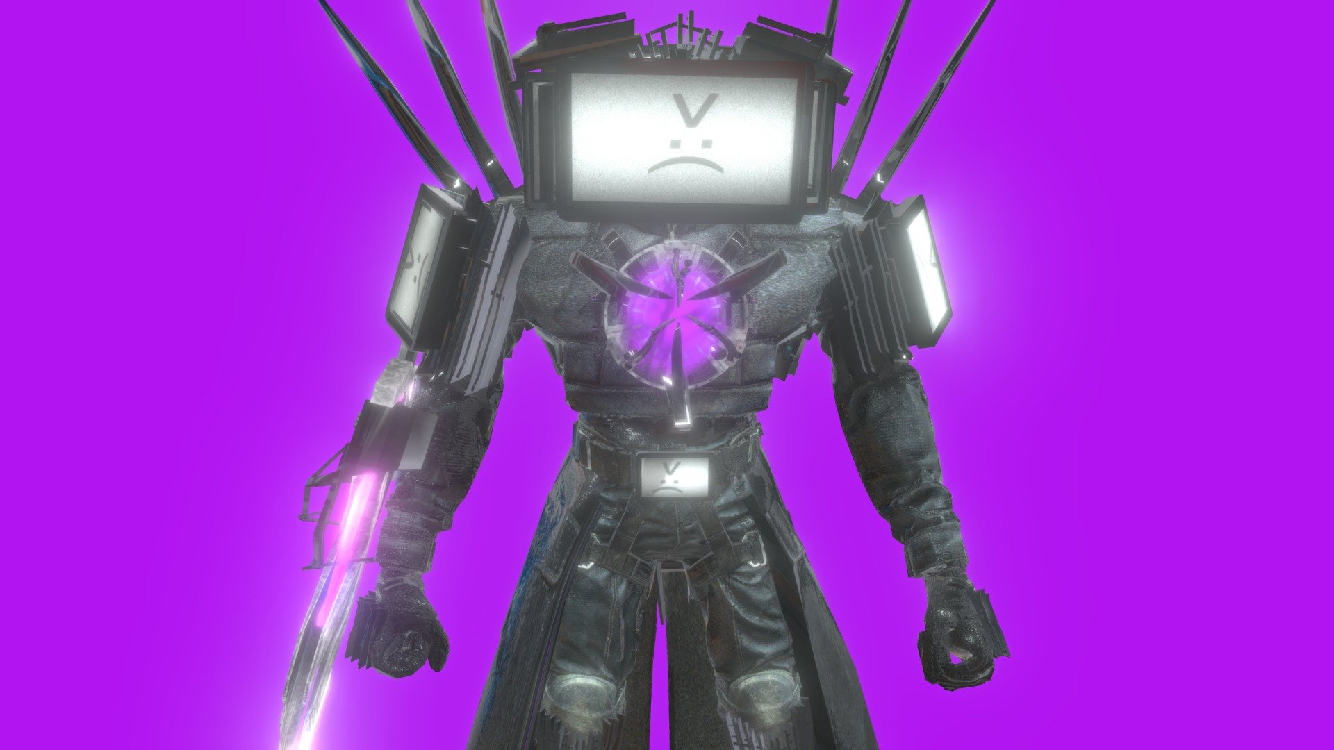 titan tvman - 3D model by Bluegod (@Westerick2014) [a7cb534] - Sketchfab