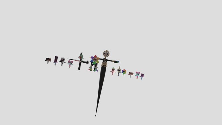 all_new__updated_dandys_world_models_part_2 3D Model