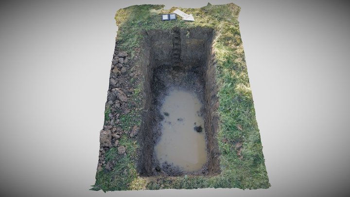 UW 25 OSL trench 8 3D Model