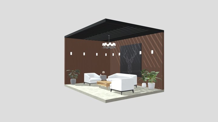 Outside Seating Room 3D Model