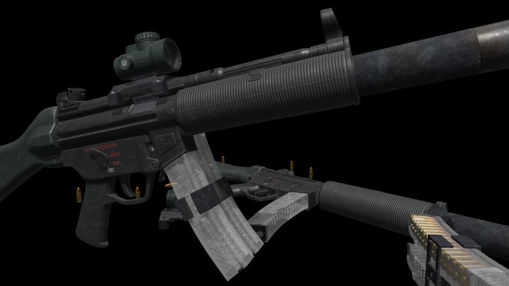 Mp5 3D models - Sketchfab