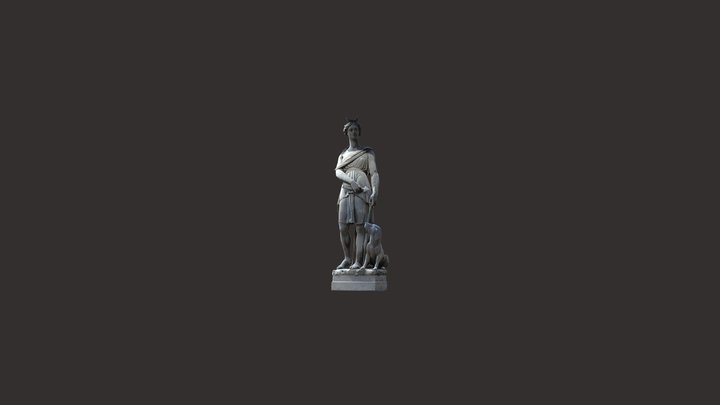 Diana Cazadora-Fundación Rodríguez Acosta 3D Model