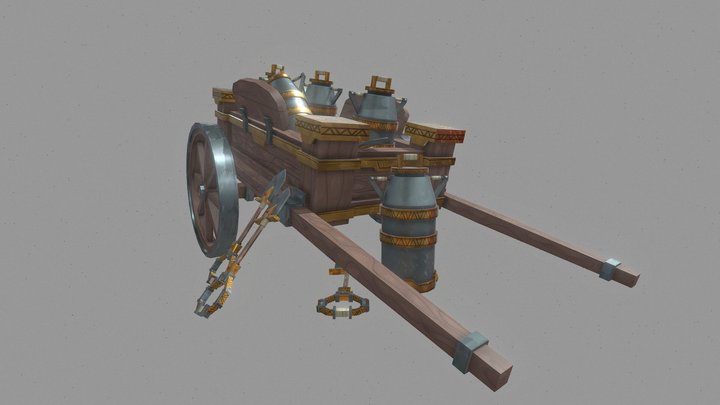 [STUDENT WORK] Dwarf tools 3D Model