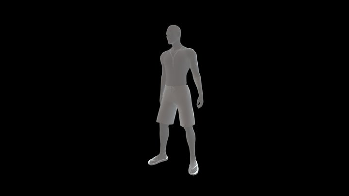 Free Fire Free Character 3D Model