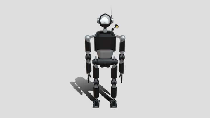 Robot 2 3D Model