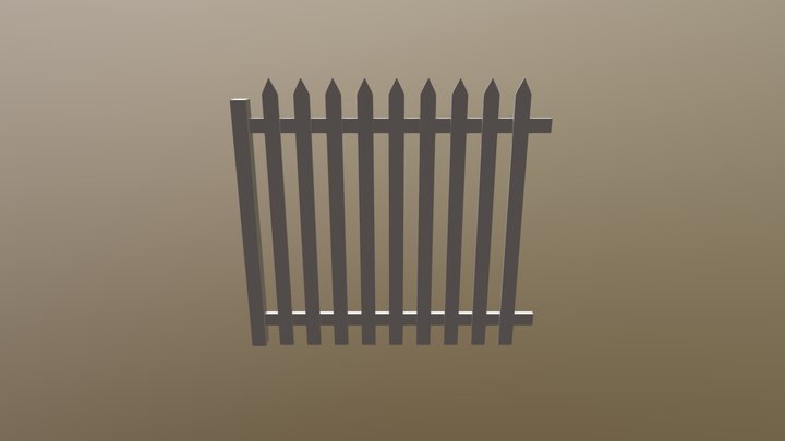 Fence 3D Model
