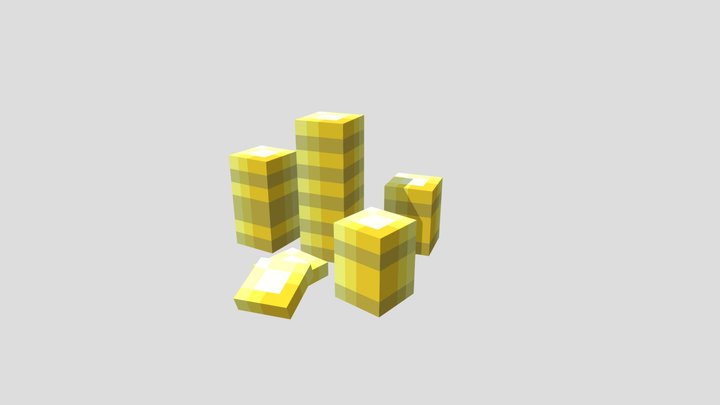 Coins 3D Model