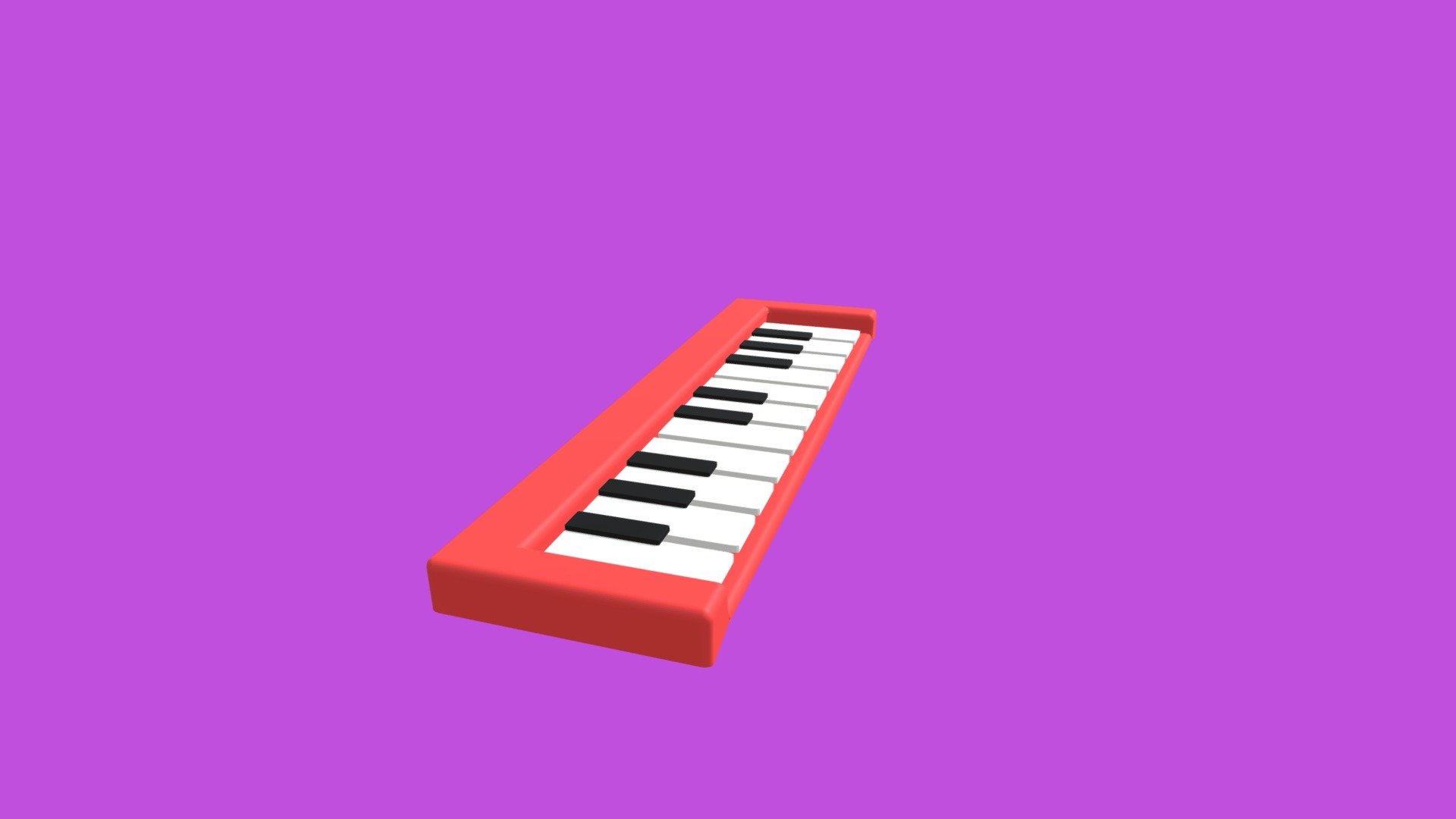Piano lowpoly