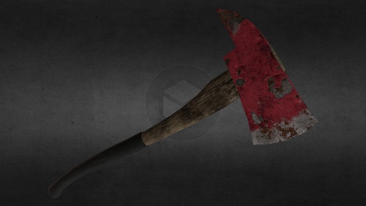 Fire Axe 3D Model
