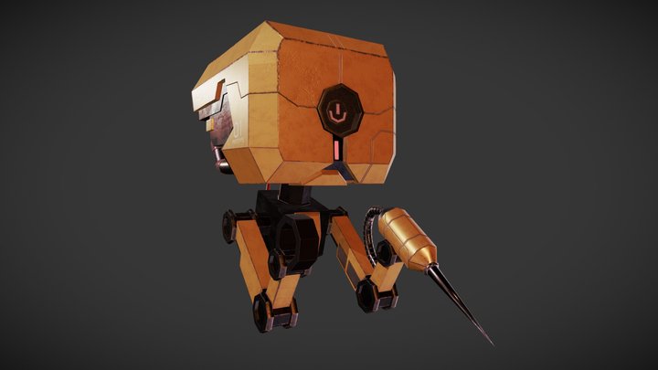Little Bot 3D Model