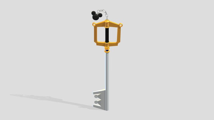 Keyblade - (Kingdom Hearts) 3D Model