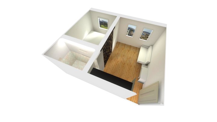 Small Apartment test 2 3D Model