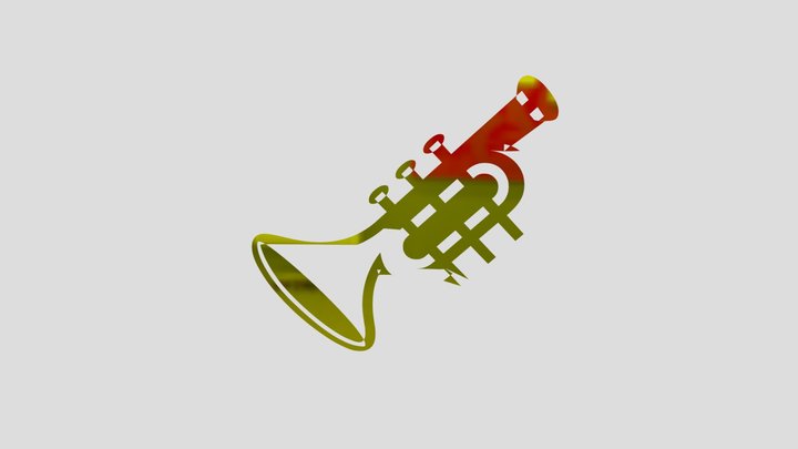 Trumpet Instrument – Modelo 3D gratuito STL