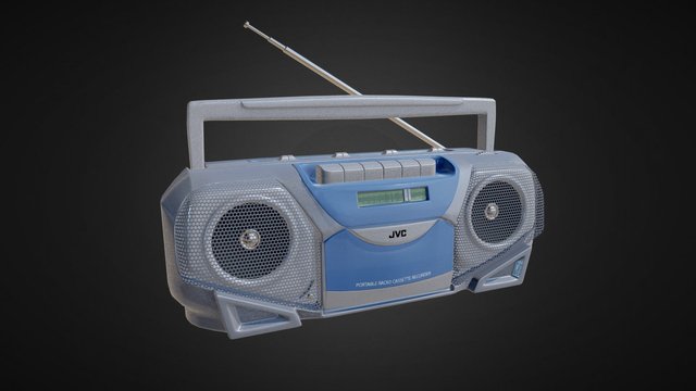 Radio 3D Model