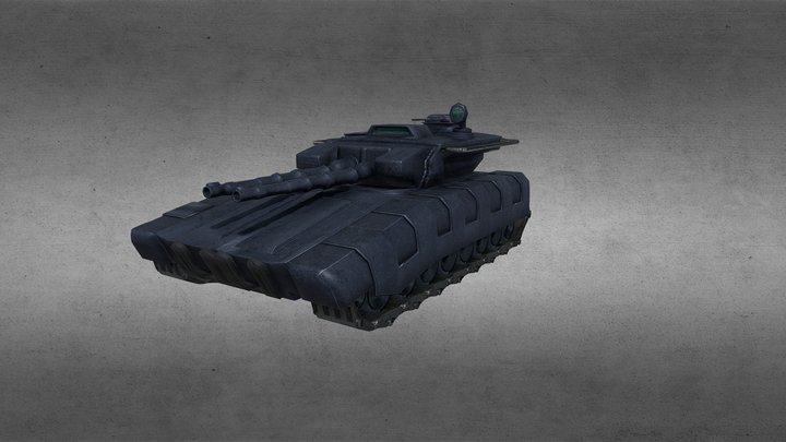 Paladin tank 3D Model