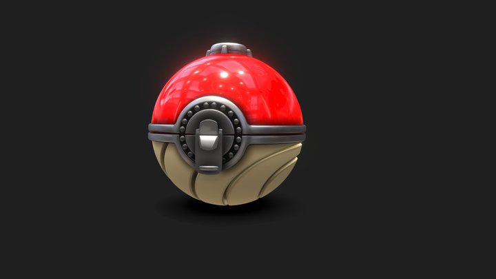 New Pokeball 3D Model