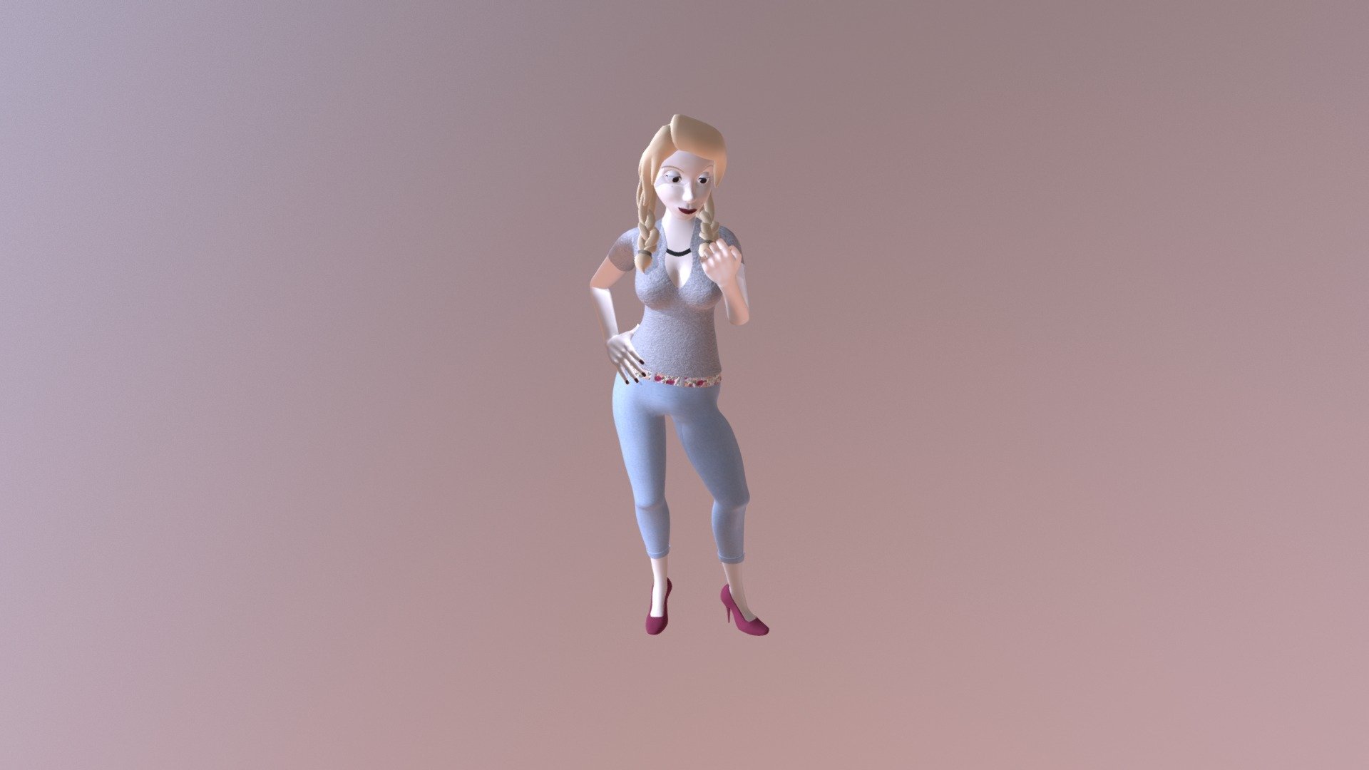 Amber - Character Model