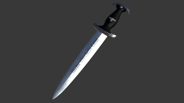 SS dagger 3D Model