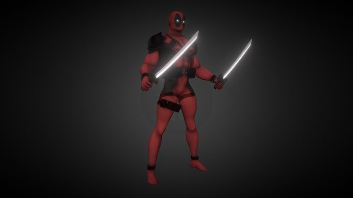 Deadpool study 3D Model