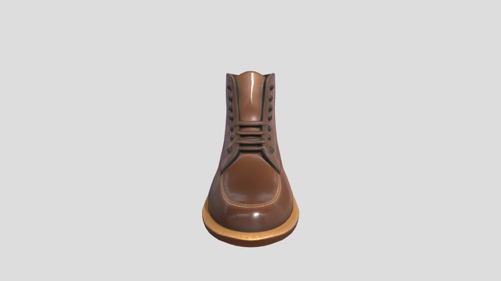 Alden 403 - Alden Indy Boot 3D Model