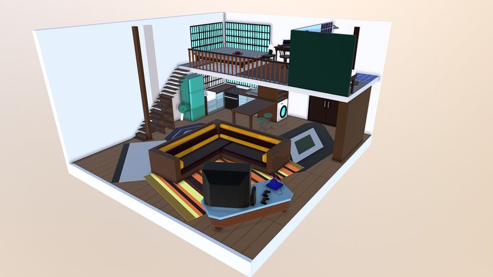 Tinyhouse 10 3D Model