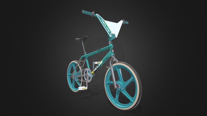 Turquoise RL20II 3D Model
