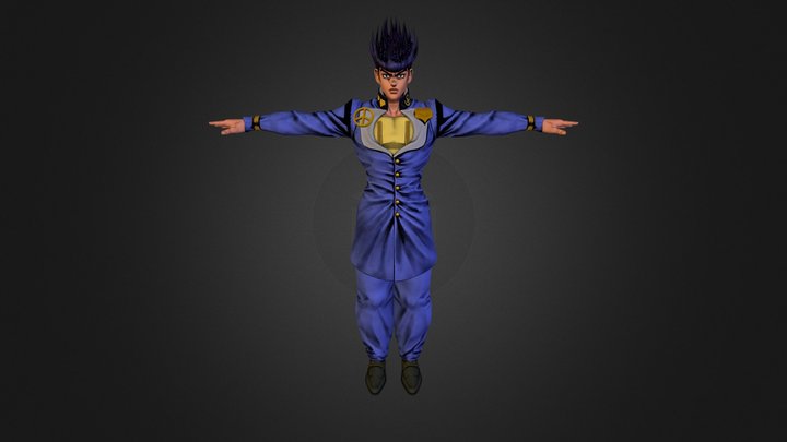 Josuke Higashikata 3D Model